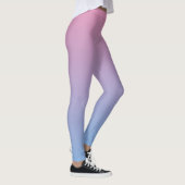 Rosa und blaue Farbe Leggings (Rechts)