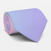 Rosa und blaue Klangfarbe Krawatte (Gerollt)