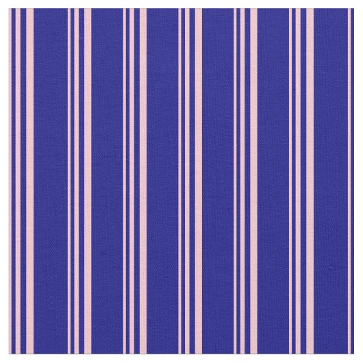Rosa und blaue Linse/Streifenmuster Stoff (Nahaufnahme)
