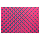 Rosa und blaue Meerjungenskala Stoff (Fat Quarter (45,7 x 55,9 cm))