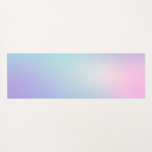 Rosa und blaue Ober Yogamatte (Rückseite (Horizontal))