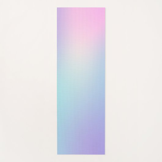 Rosa und blaue Ober Yogamatte (Vorderseite)