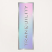 Rosa und blaue Ober Yogamatte (Vorderseite)