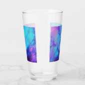 Rosa und blaue Opal Glas (Rechts)