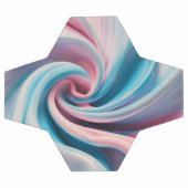 Rosa und blaue Pastellfarben | Fußball (Flach)