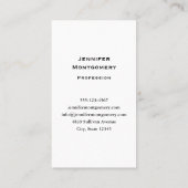 Rosa und blaue Pastellfarben Gradient Sky Visitenkarte (Rückseite)