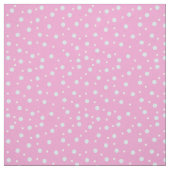 Rosa und blaue Punkte Stoff (Muster)