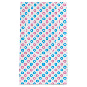 Rosa und blaue Ringe Kleine Geschenktüte (Vorderseite)