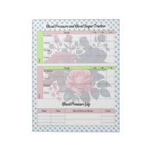 Rosa und blaue Rose Blutzucker und Blutdruck
