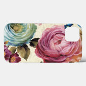 Rosa und blaue Rose Case-Mate iPhone Hülle (Rückseite (Horizontal))