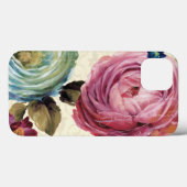 Rosa und blaue Rose Case-Mate iPhone Hülle (Rückseite (Horizontal))