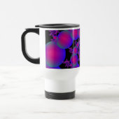 Rosa und blaue Spiralbläschen Tasse (Links)