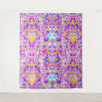 Rosa und blaue Sprinkles Tapisserie