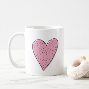 Rosa und blaue Tasse