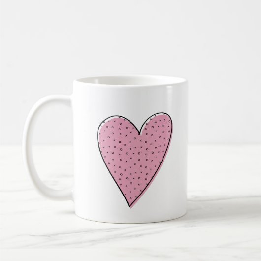 Rosa und blaue Tasse (Links)