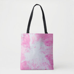 Rosa und blaue Wasseroberfläche Tasche