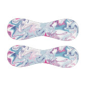 Rosa und blaues, flüssiges Acryl Baseball (Paneele)