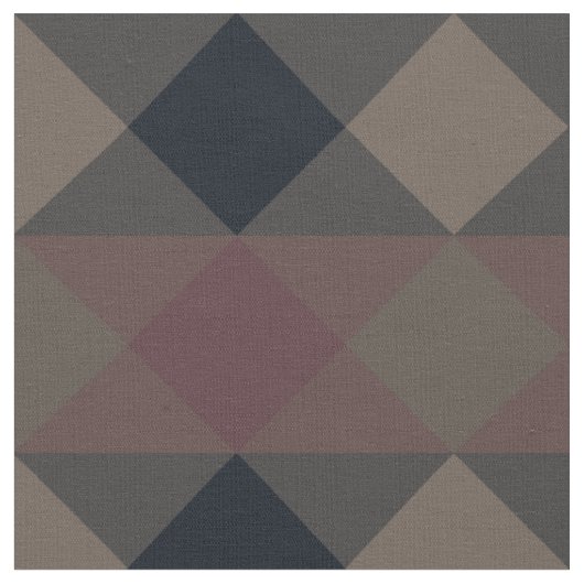 rosa und blaues geometrisches Muster Stoff (Nahaufnahme)