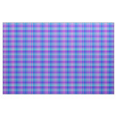 Rosa und blaues kariertes Checkered Stoff (Yard (91,4 cm))