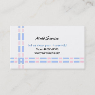 Rosa und Blaues Link-Design Visitenkarte
