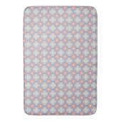 Rosa und blaues Muster Badematte (Vorderseite Vertikal)