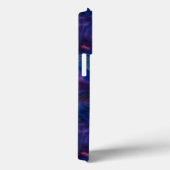 Rosa und blaues Rauch abstrakt Case-Mate iPhone Hülle (Rückseite / Rechts)