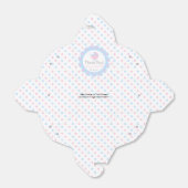 Rosa und Blue-Baby-Dusche Geschenkschachtel (Ungefaltet)