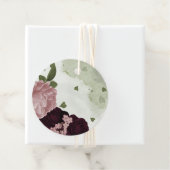 Rosa und Blume Geschenkanhänger (Beispiel)