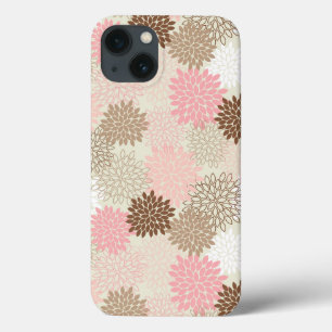 rosa und braun-mattes Muster Case-Mate iPhone Hülle