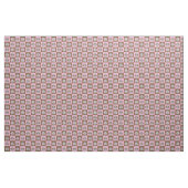 Rosa und braune Elefanten| Polka - Punkte Stoff (Yard (91,4 cm))
