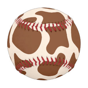 Rosa und braune Kuh Baseball