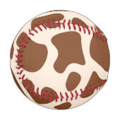 Rosa und braune Kuh Baseball (Vorderseite Links)