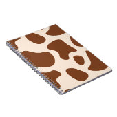 Rosa und braune Kuh Notizblock (Rechte Seite)