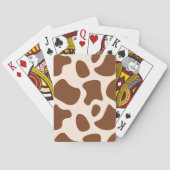 Rosa und braune Kuh Spielkarten (Rückseite)