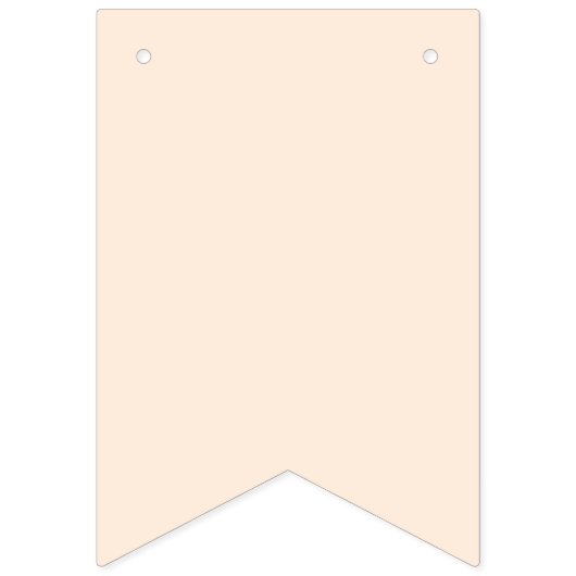 Rosa und braune Kuh Wimpelkette (Zweite Fahne)