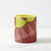 Rosa und braune Schuppen Tasse (Zentrum)