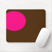 rosa und braunes mousepad (Mit Mouse)