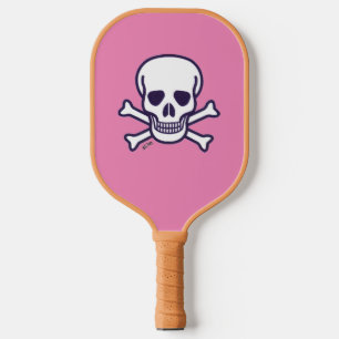 Rosa und bräunliche Paddel Pickleball Schläger