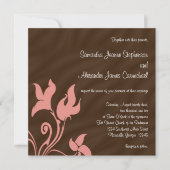 Rosa und Braunschweig Einladung (Vorderseite)