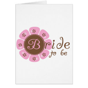 Rosa und Brown-Blumen-Braut zum zu sein