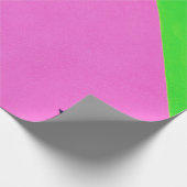 Rosa und bunte abstrakte Kunst Geschenkpapier (Ecke)