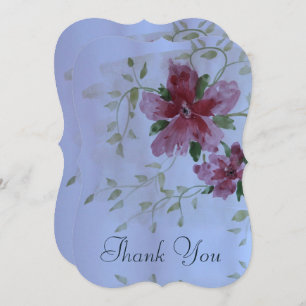 Rosa und Burgund Einladung