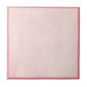 Rosa und Creme Fliese (Vorderseite)