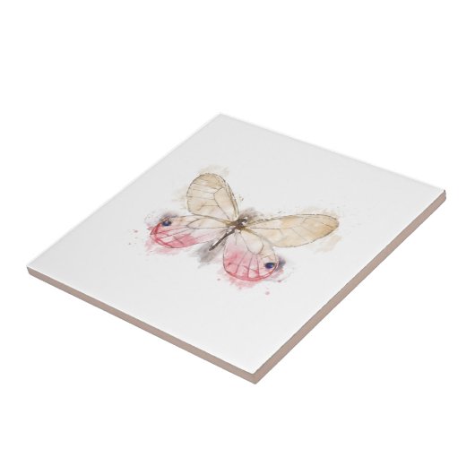 Rosa und Creme Fliese (Seite)