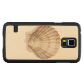 Rosa und Creme Seashell (Vorderseite (Horizontal))