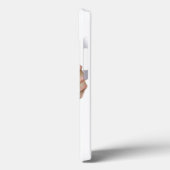 Rosa und Creme Seashell Case-Mate iPhone Hülle (Rückseite / Links)