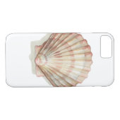 Rosa und Creme Seashell Case-Mate iPhone Hülle (Rückseite (Horizontal))