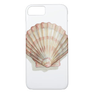 Rosa und Creme Seashell Case-Mate iPhone Hülle