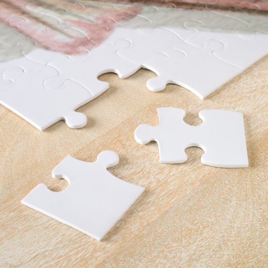 Rosa und Creme Seashell Puzzle (Seite)