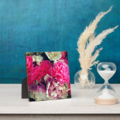 Rosa und cremefarbene Blume Fotoplatte (InSitu)